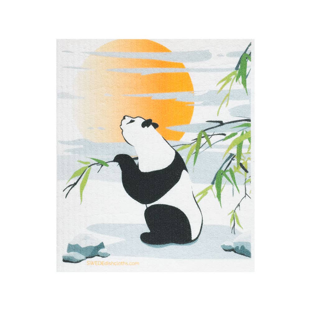 Swedish Dishcloth Sitting Panda