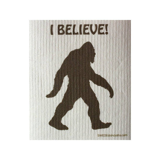 Swedish Dishcloth I Believe Bigfoot